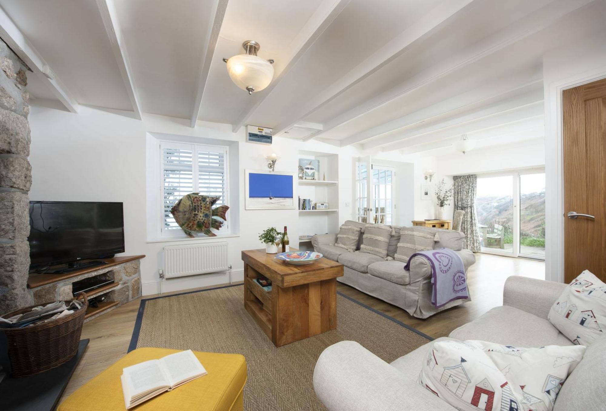 Adanac Villa Sennen Cove Exteriör bild