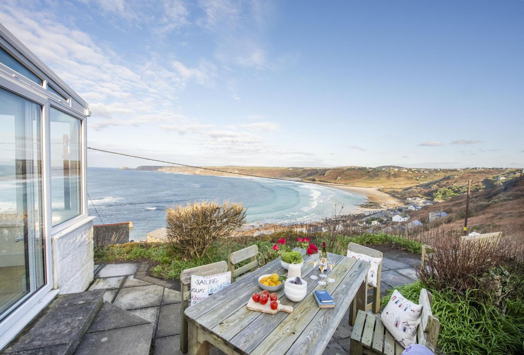 Adanac Villa Sennen Cove Exteriör bild