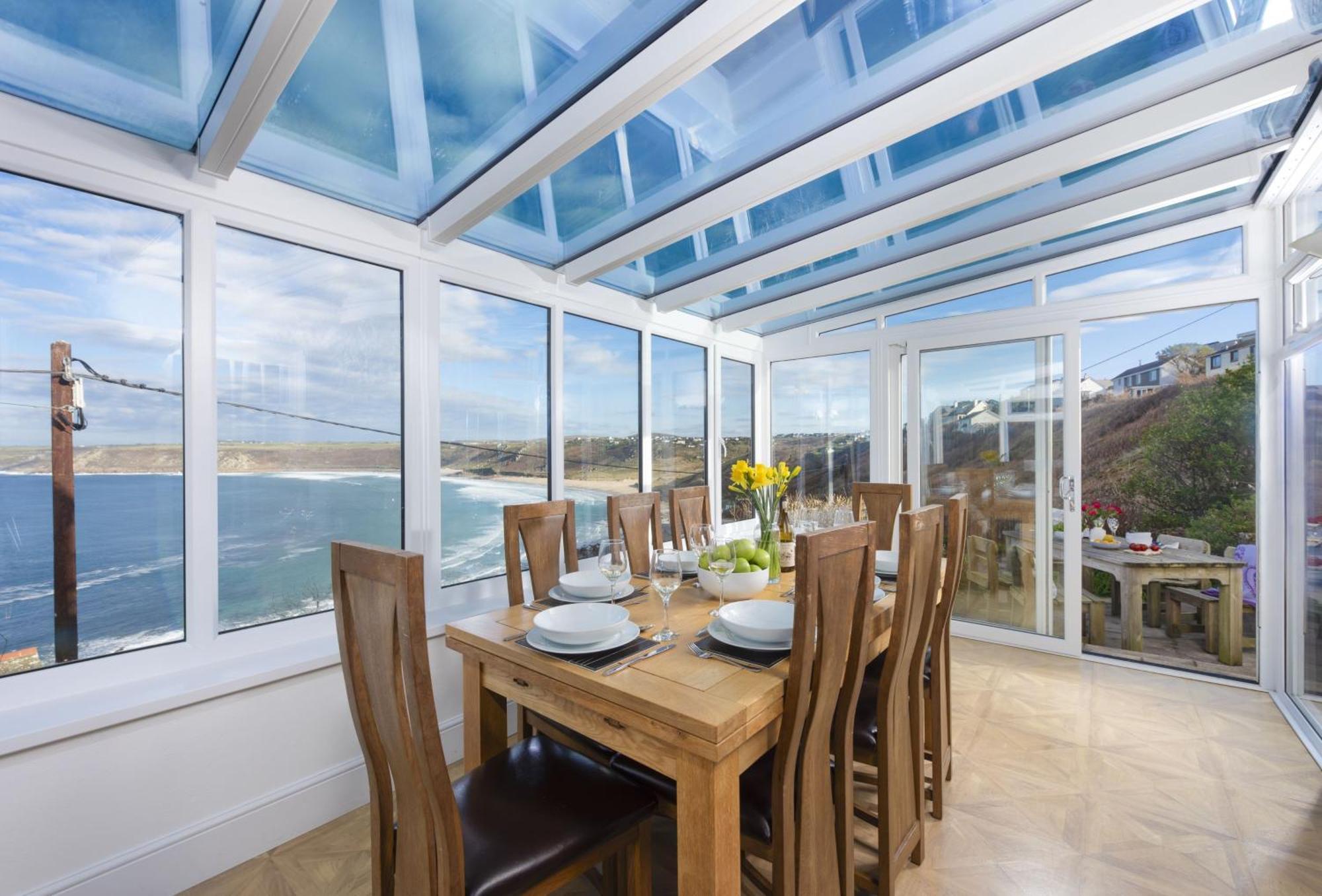Adanac Villa Sennen Cove Exteriör bild